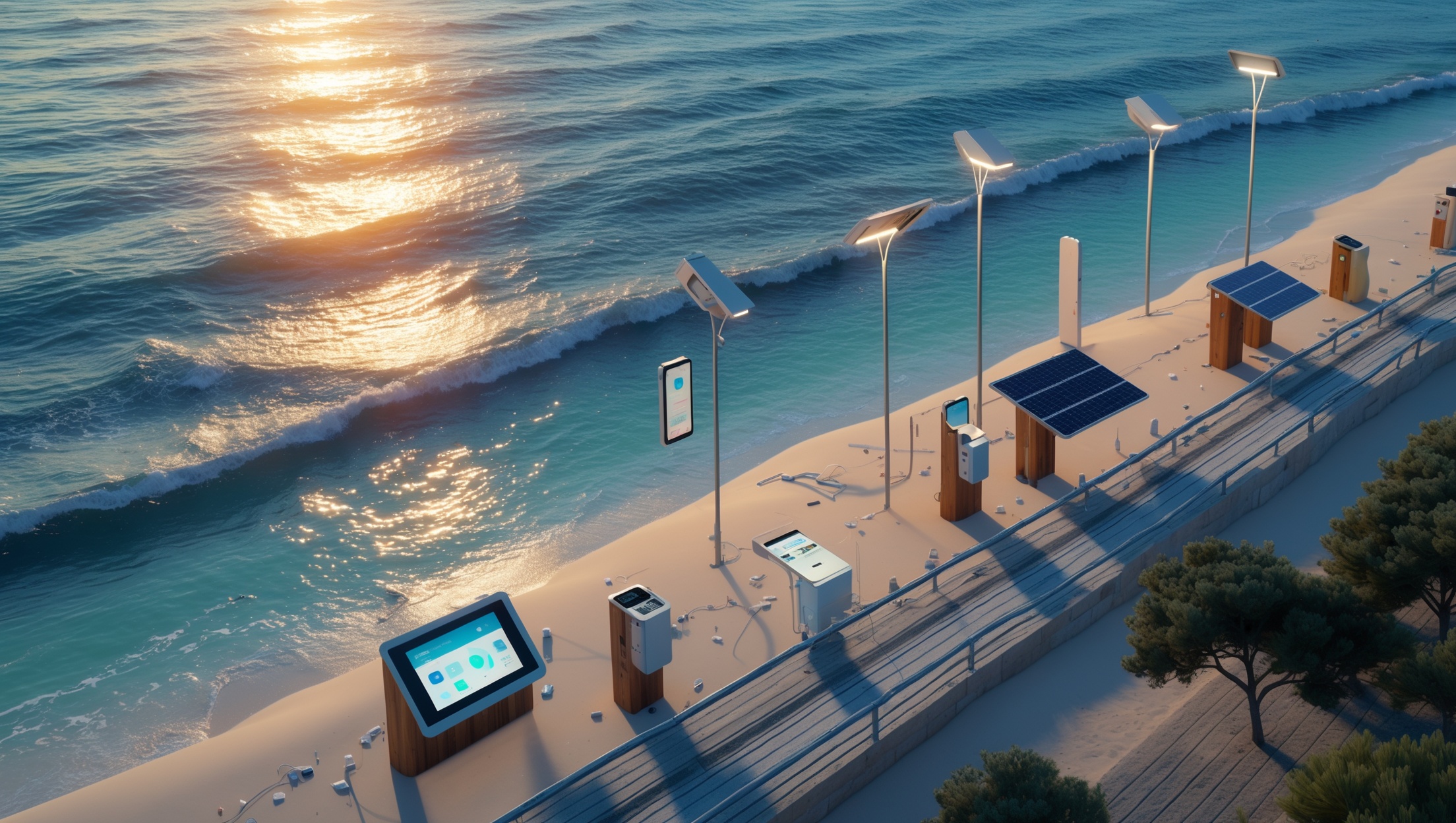El Internet de las cosas, también en la costa: llegan las playas inteligentes