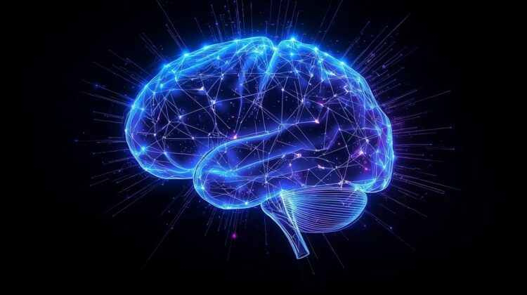 neuroplasticidad y conexiones neuronales, ilustración conceptual